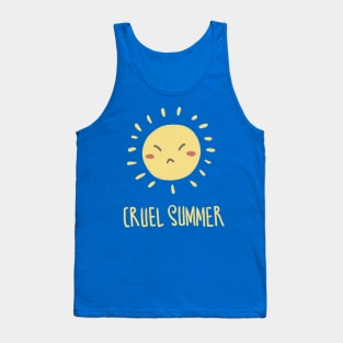 Angry Sun cute Tank Top